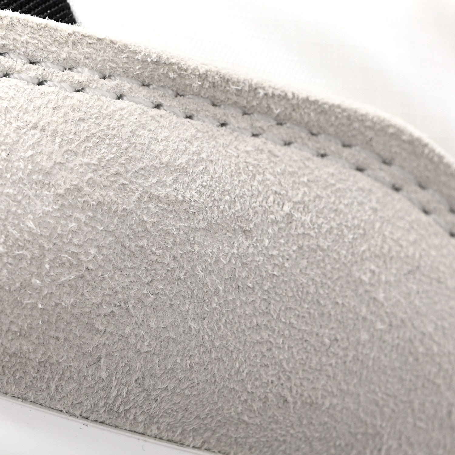 Chanel Nylon Suede Kidskin Calfskin Logo Sneakers 39 White Black 11 of 12