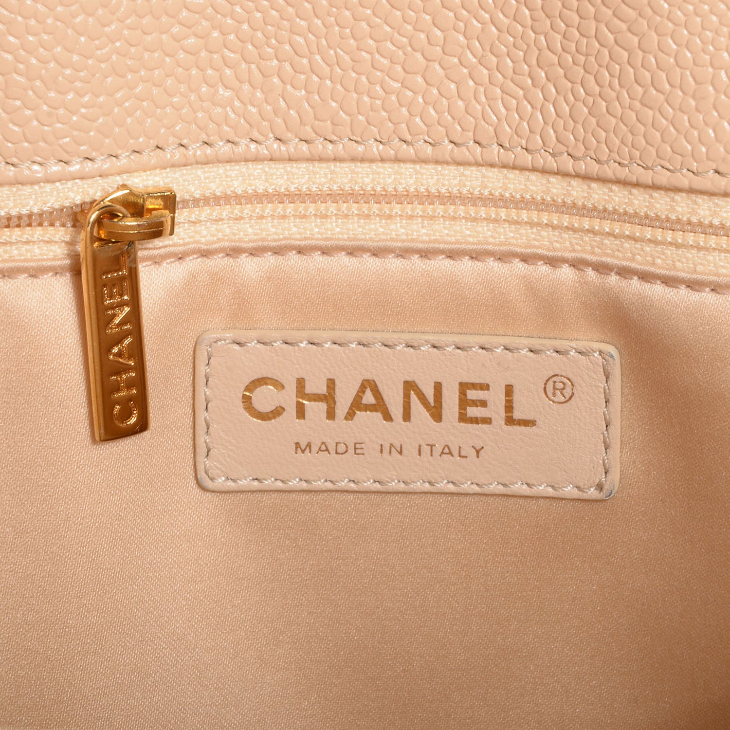 Chanel Caviar Grand Shopping Tote GST Beige Clair 6 of 7