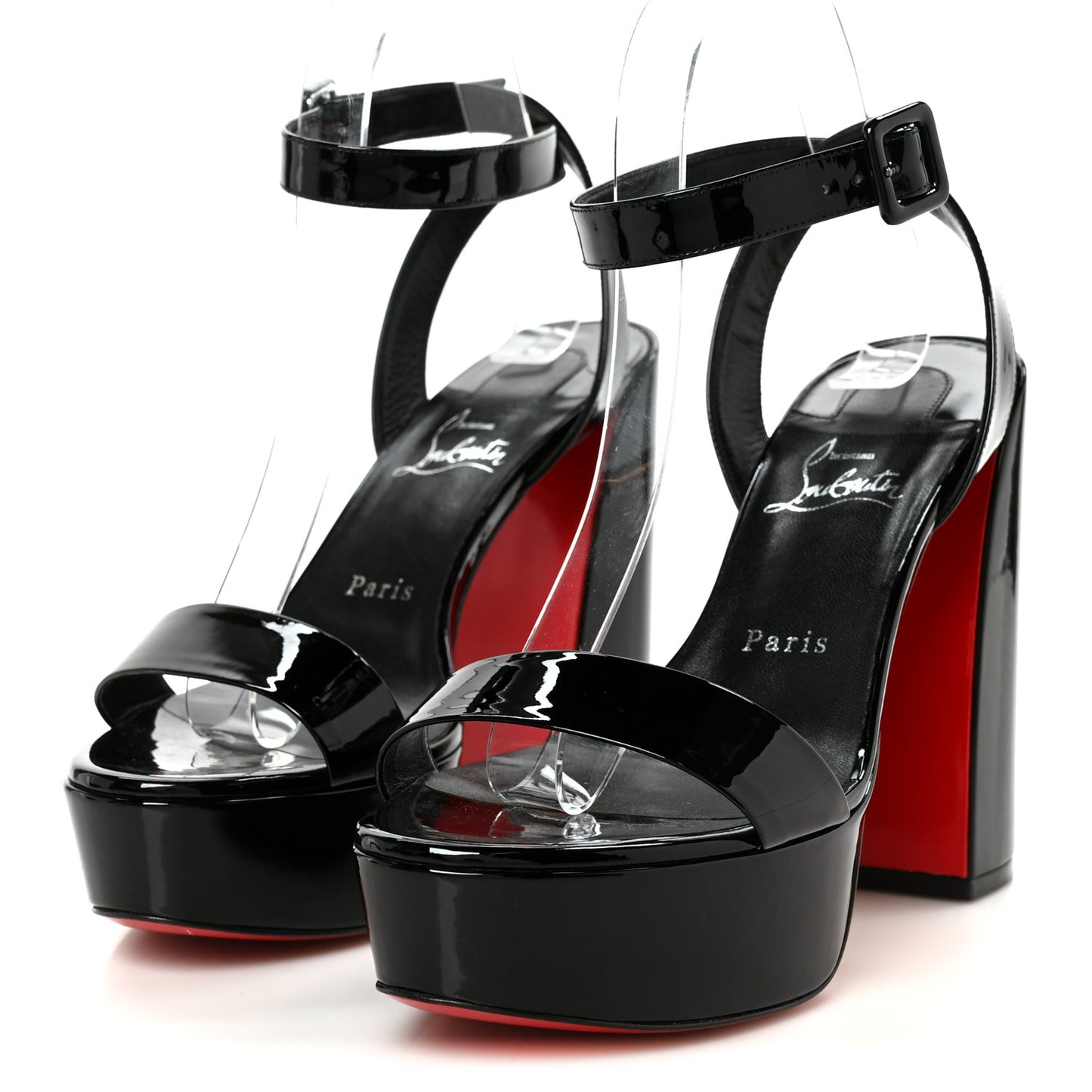 Patent Movida Sabina 130 Sandals 39.5 Black