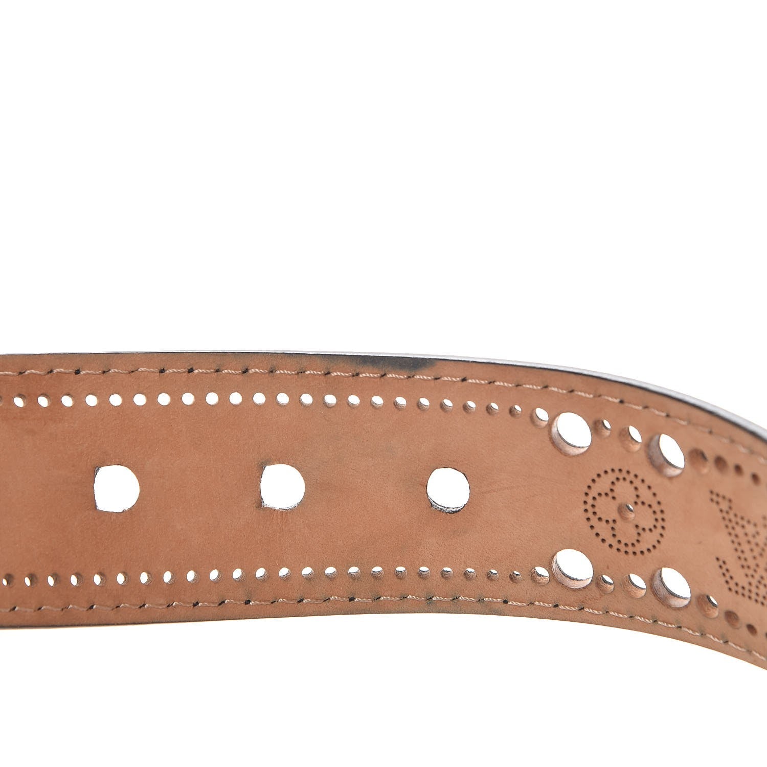 Louis Vuitton Nomade Perforation Belt 85 34 Black 4 of 6
