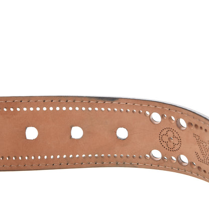 Louis Vuitton Nomade Perforation Belt 85 34 Black 4 of 6