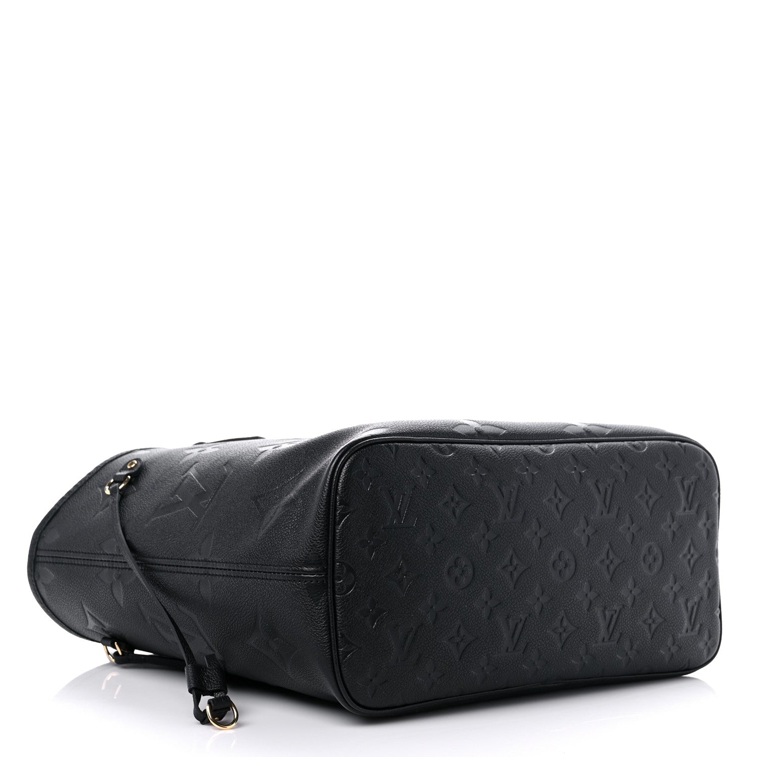 Louis Vuitton Empreinte Monogram Giant Neverfull MM Black 5 of 9