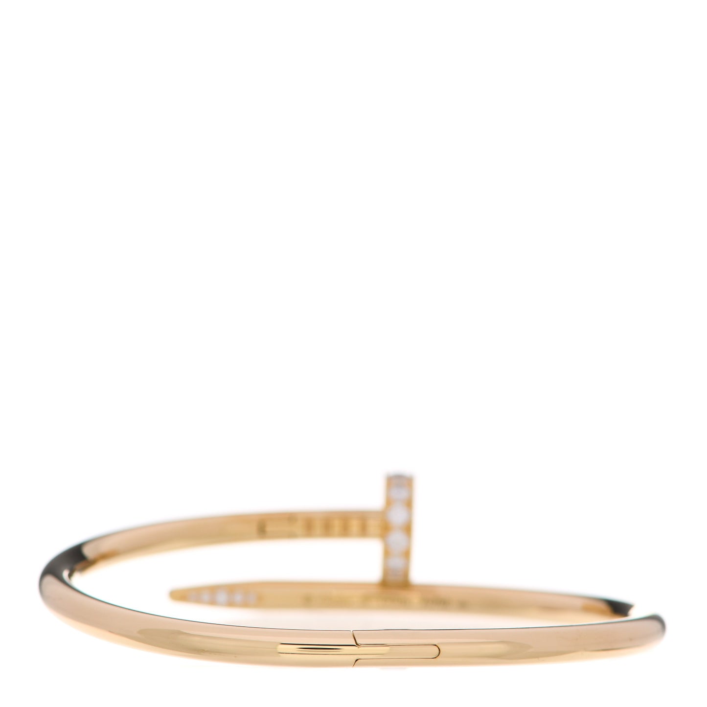 18K Yellow Gold Diamond Juste Un Clou Bracelet 15