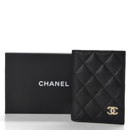 Chanel Caviar Quilted Card Holder Wallet Black 8 of 8