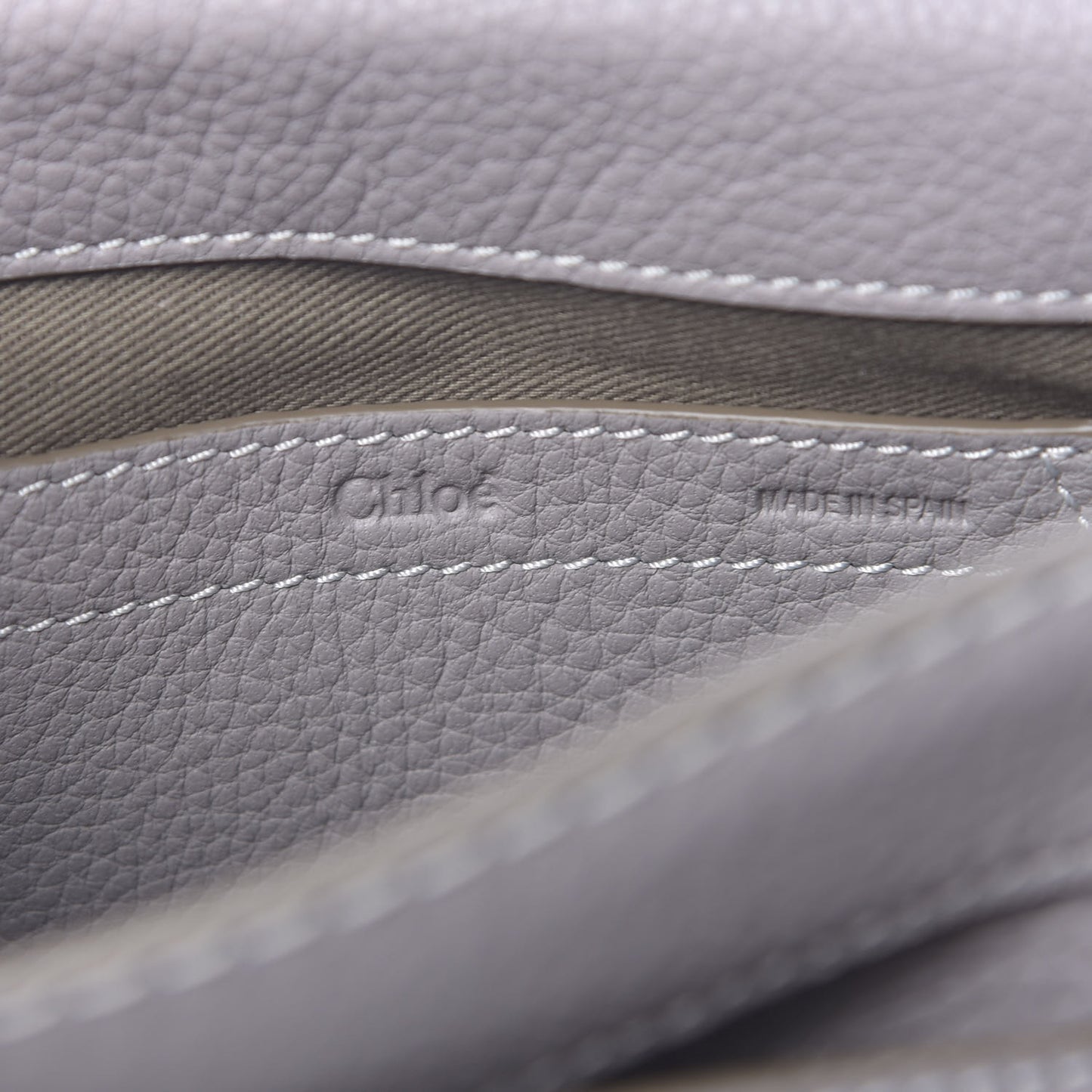 Calfskin Mini Marcie Round Crossbody Bag Cashmere Grey