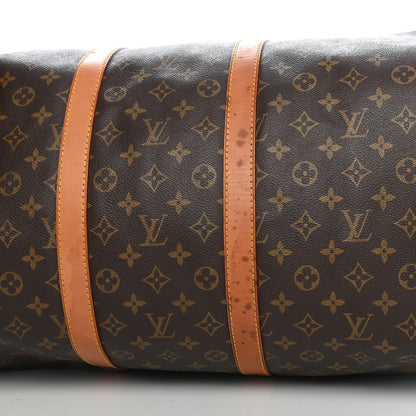 Louis Vuitton Monogram Keepall Bandouliere 55 12 of 13