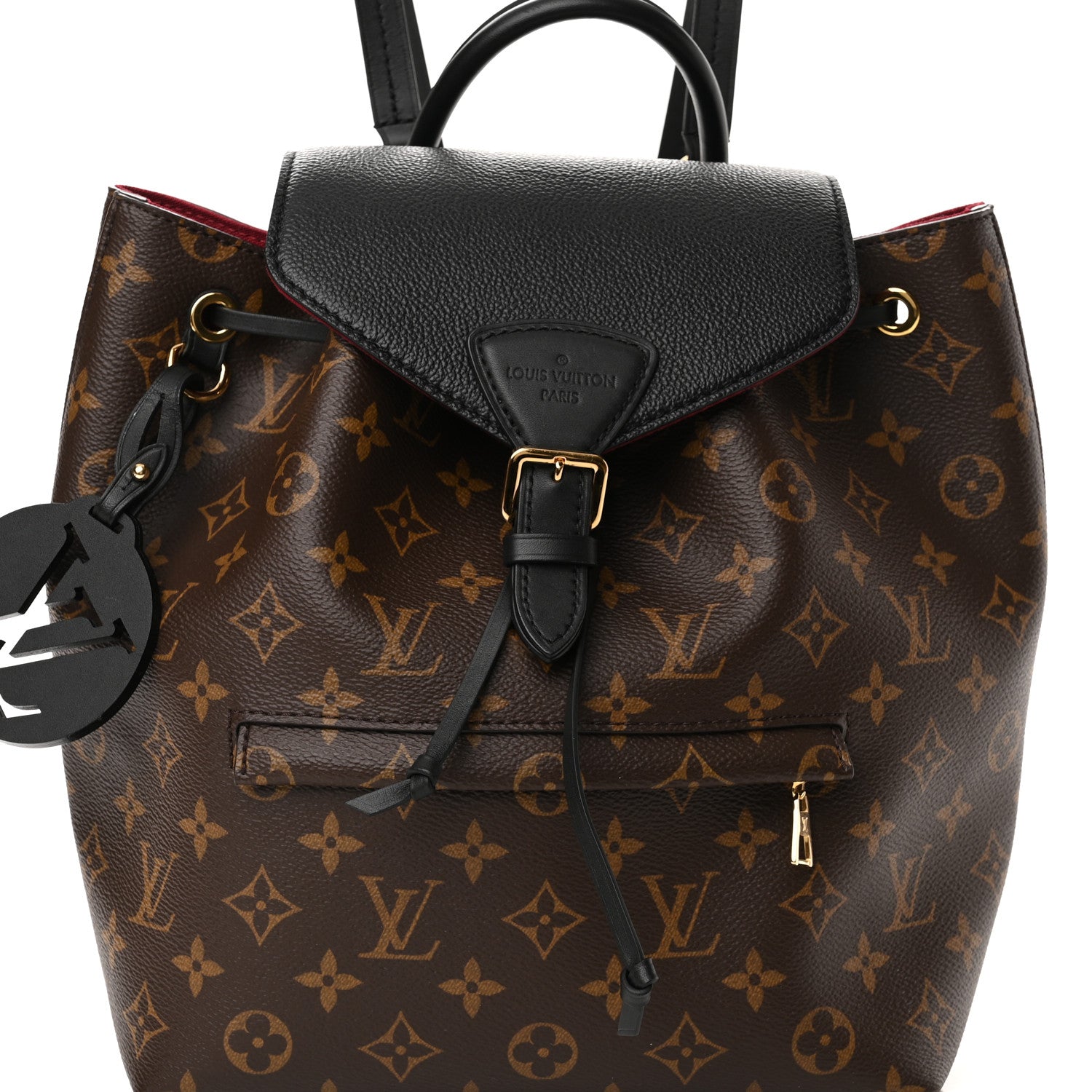 Louis Vuitton Monogram Montsouris PM Black 7 of 9
