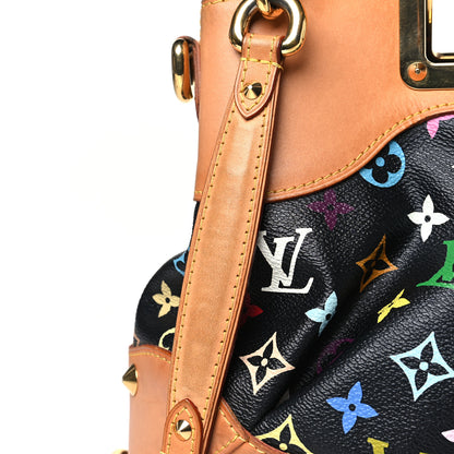 Louis Vuitton Monogram Multicolor Judy MM Black 10 of 11
