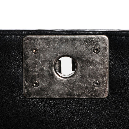 Chanel Calfskin Quilted Medium Boy Flap Black 6 of 18