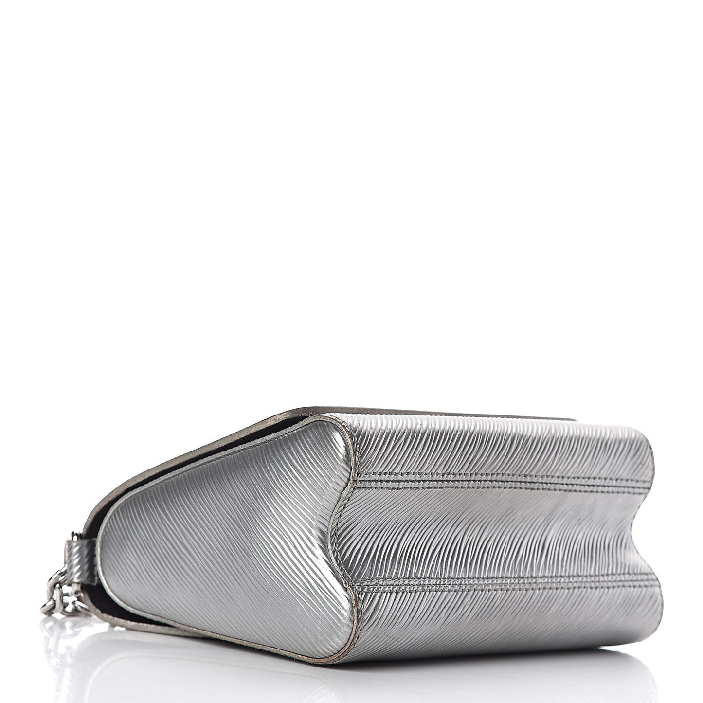 Epi Twist Shoulder Bag PM Argent