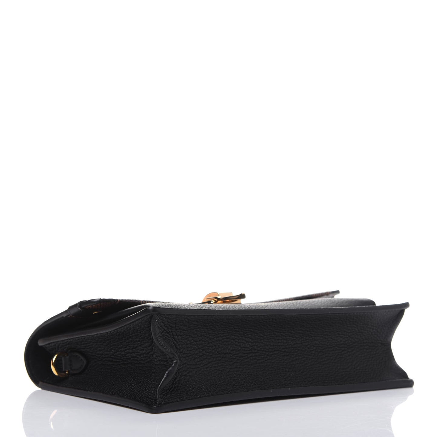 Damier Ebene Vavin Chain Wallet Black