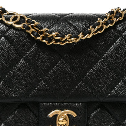 Chanel Caviar Quilted Mini CC You Flap Black 8 of 10
