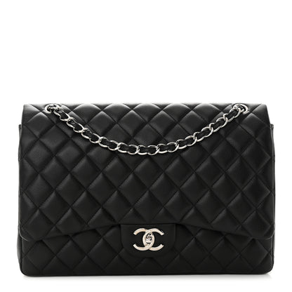 Chanel Caviar Quilted Maxi Double Flap Black 1 of 11