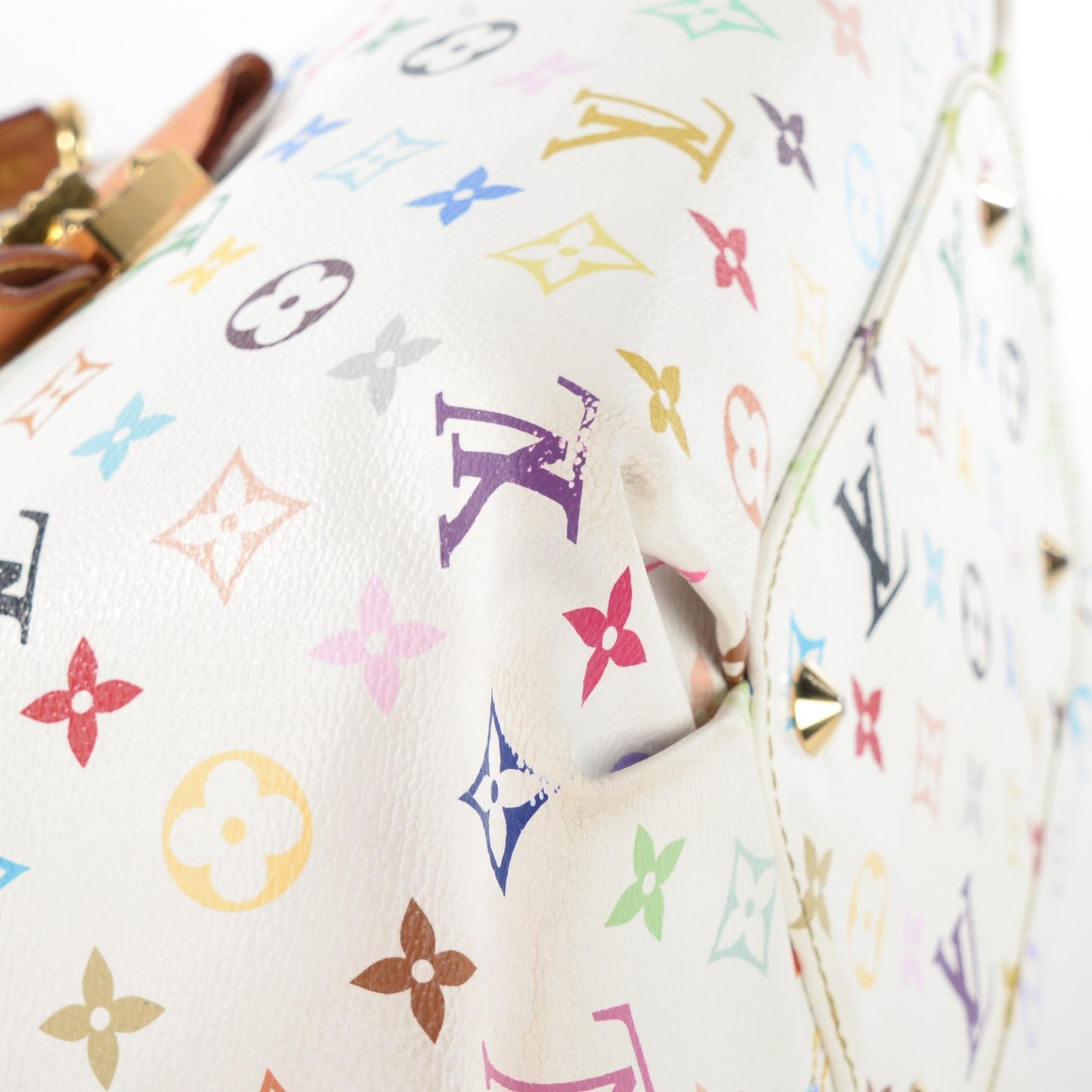 Monogram Multicolor Annie GM White