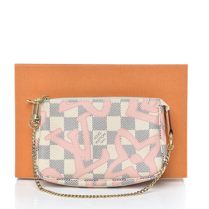 Louis Vuitton Damier Azur Tahitienne Mini Pochette Accessories 8 of 8