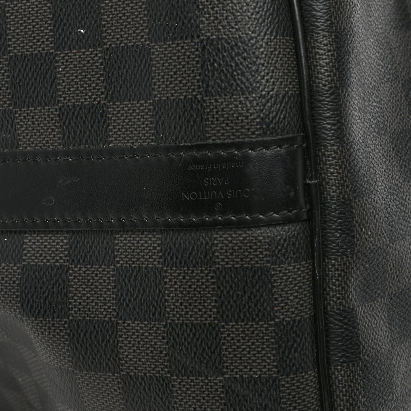 Damier Graphite Keepall Bandouliere 55