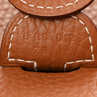 Hermes Taurillon Clemence Evelyne III PM Gold 7 of 11