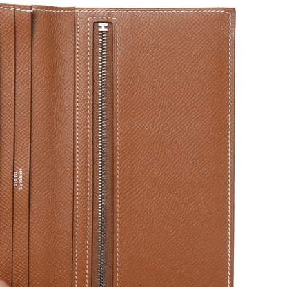 Hermes Epsom Bearn Gusset Wallet Gold 13 of 13