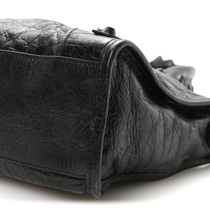 Balenciaga Agneau Arena Classic Hardware Small Le City Black 10 of 11