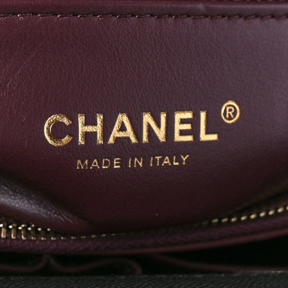 Chanel Caviar Quilted Small Coco Chain Handle Flap Black 7 of 12
