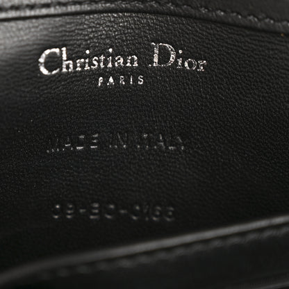 Christian Dior Lambskin Baby Diorama Flap Bag Black 6 of 13