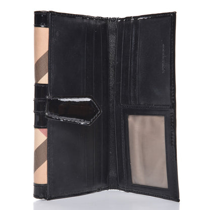 Burberry Nova Check Penrose Continental Wallet Black 5 of 11