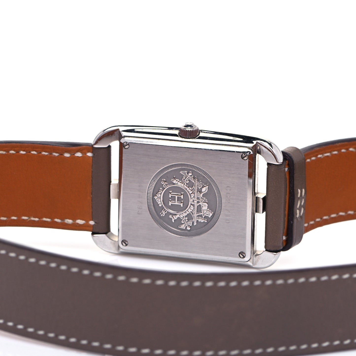 Stainless Steel Swift 29mm Cape Cod Double Tour Quartz Watch Etoupe