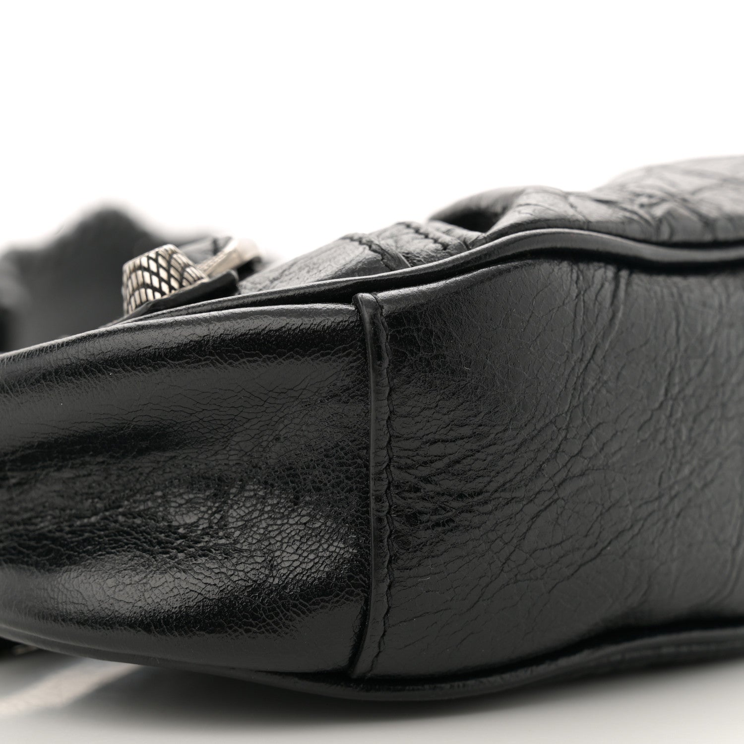 Balenciaga Agneau Arena Le Cagole Shoulder Bag XS Black 10 of 12
