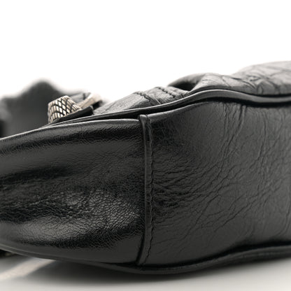 Balenciaga Agneau Arena Le Cagole Shoulder Bag XS Black 10 of 12