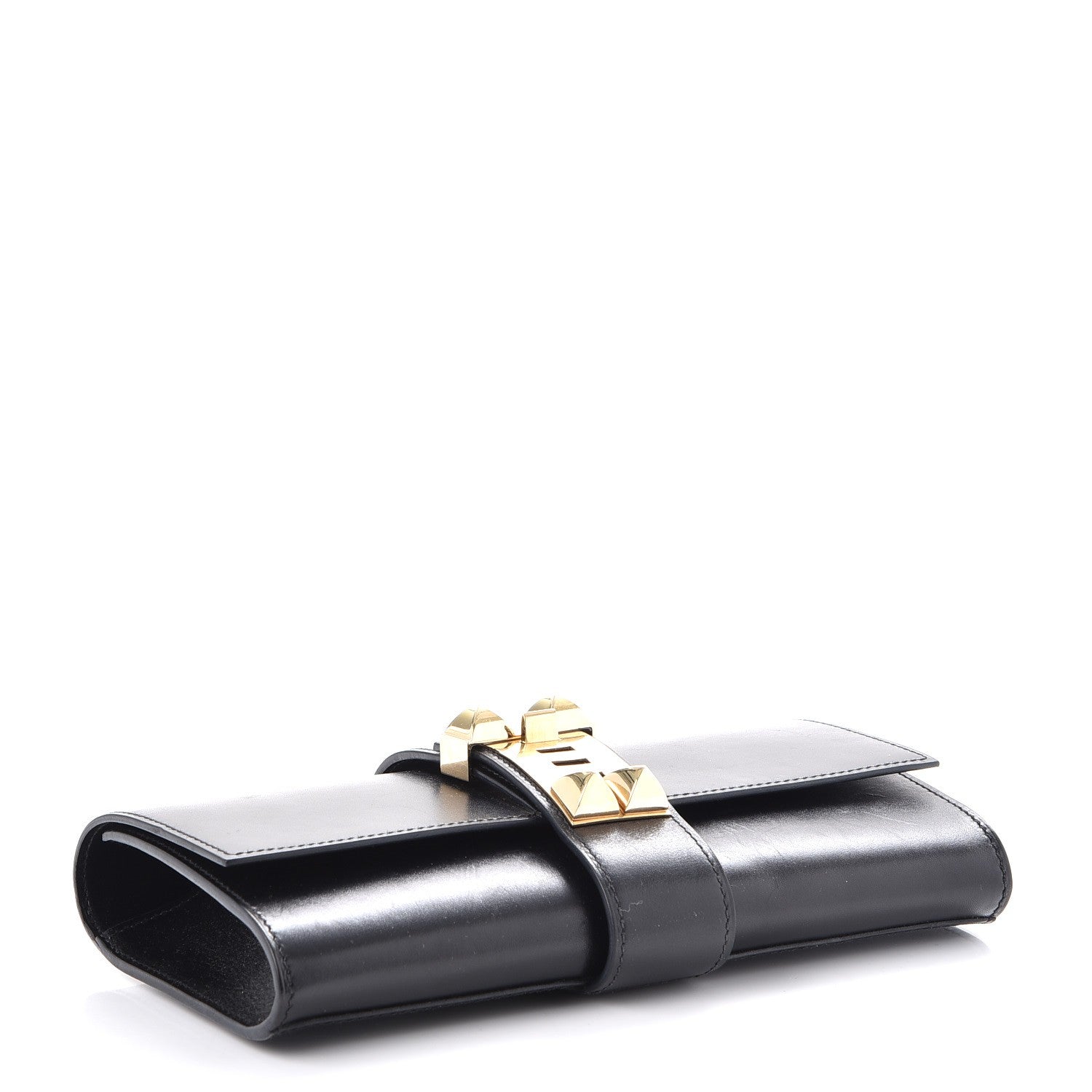 Hermes Box Medor 23 Clutch Black 4 of 17