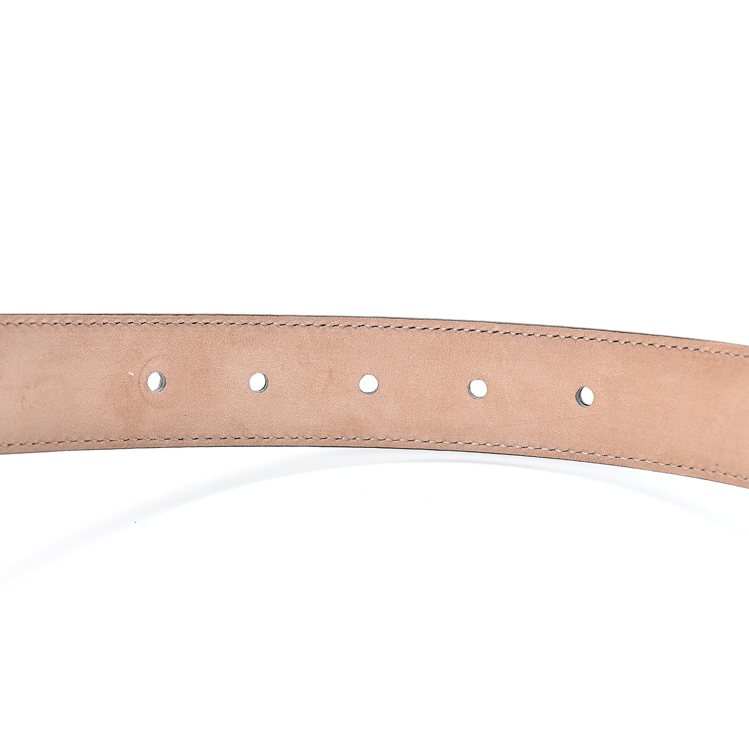 Gucci Textured Calfskin 30mm Belt 100 40 Dark Cocoa 4 of 5