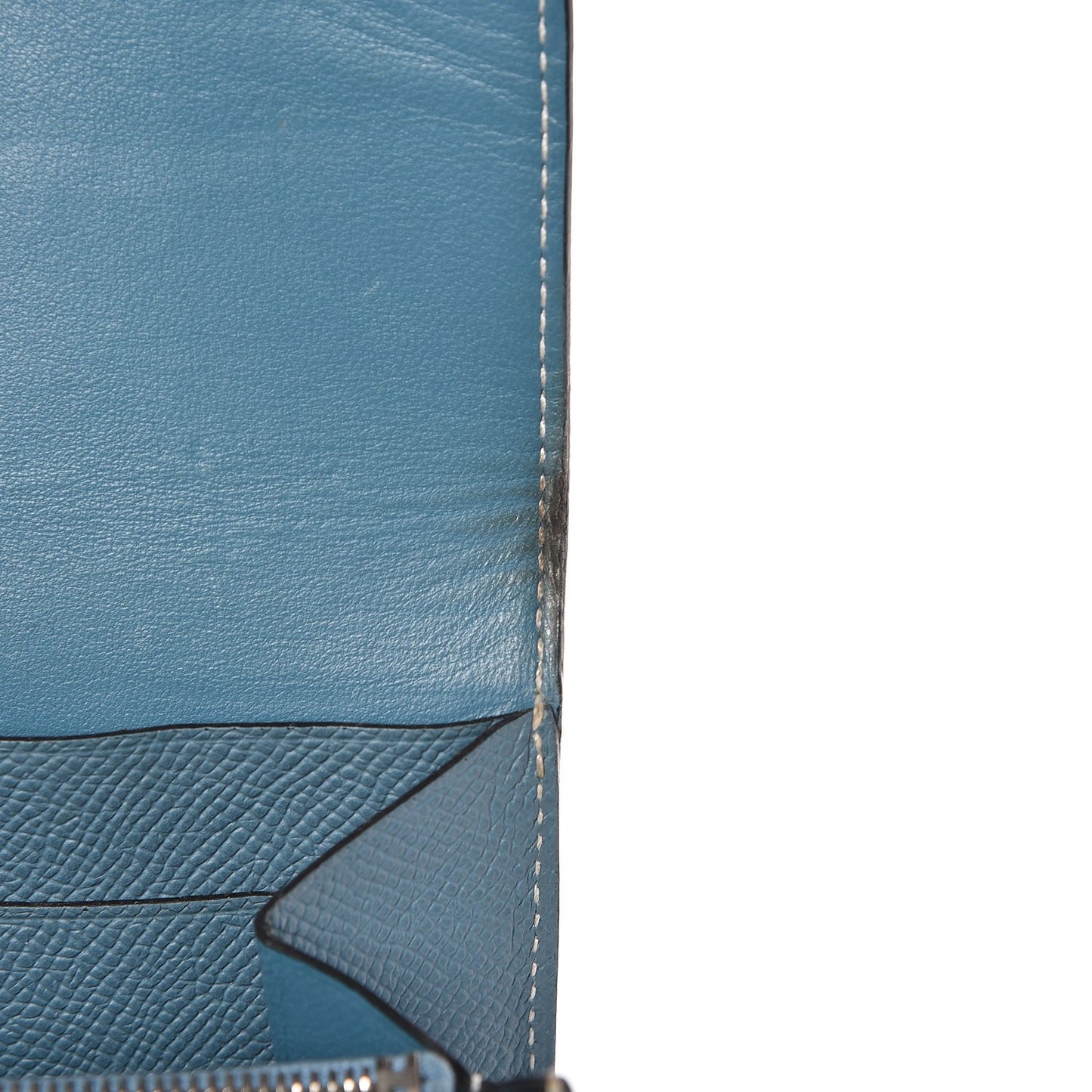 Epsom Constance Short Wallet Blue Jean