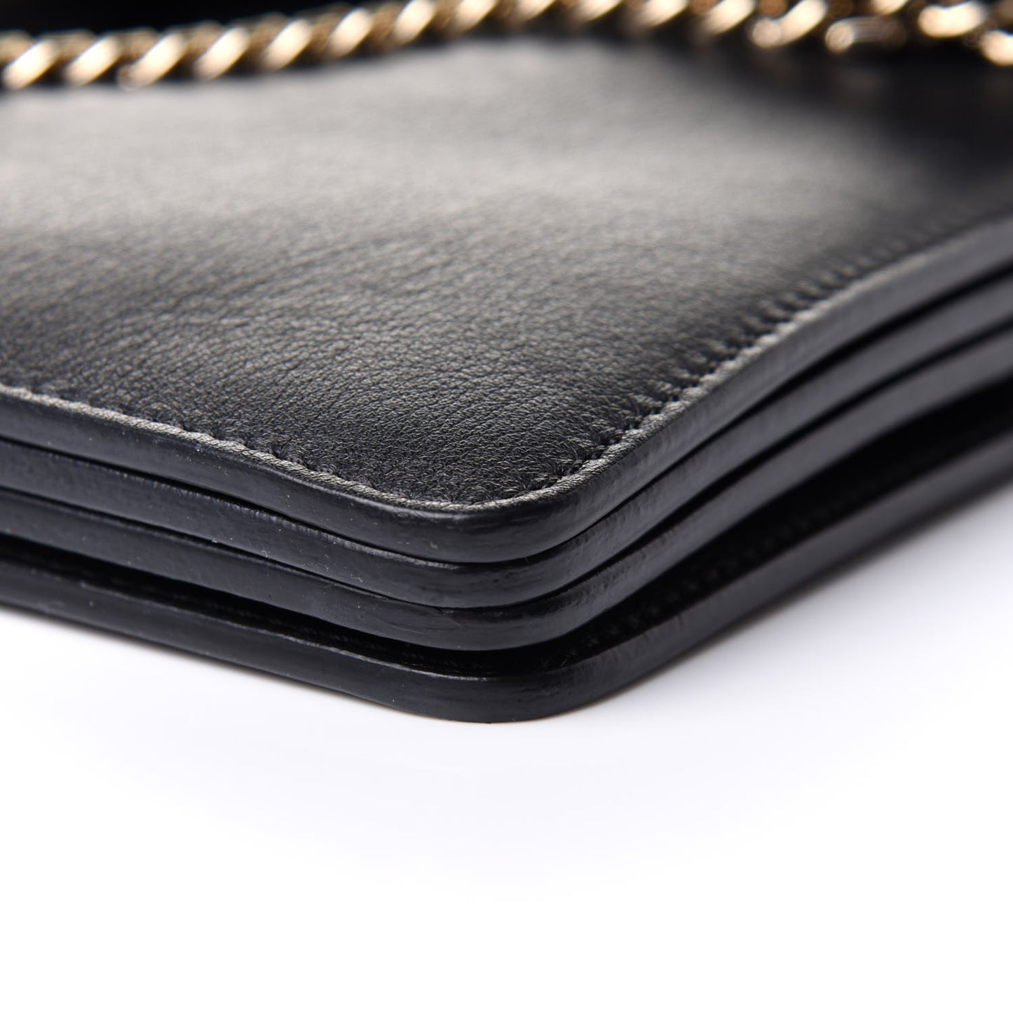 Suede Calfskin Medium Faye Shoulder Bag Black