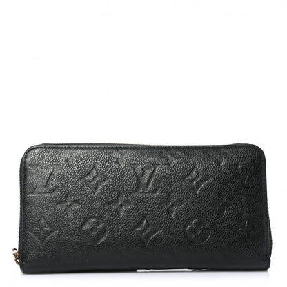 Louis Vuitton Empreinte Zippy Wallet Black 1 of 7
