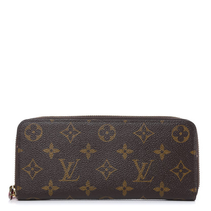 Louis Vuitton Monogram Clemence Wallet Fuchsia 1 of 11