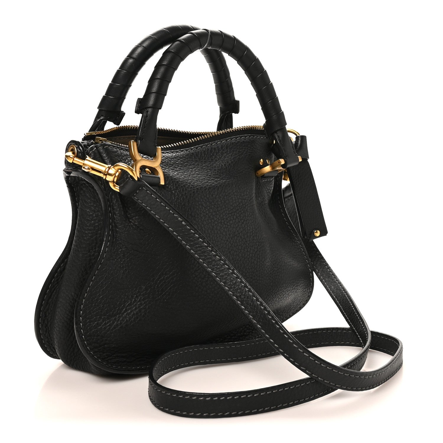 Chloe Calfskin Mini Marcie Satchel Overseas 3 of 9