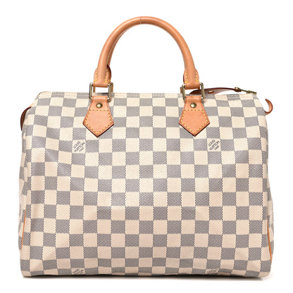 Louis Vuitton Damier Azur Speedy 30 1 of 10
