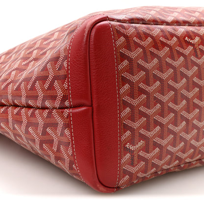 Goyard Goyardine Artois MM Red 9 of 12