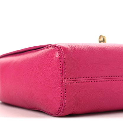 Mulberry Small Classic Grain Calfskin Small Lily Flap Pink 8 of 11