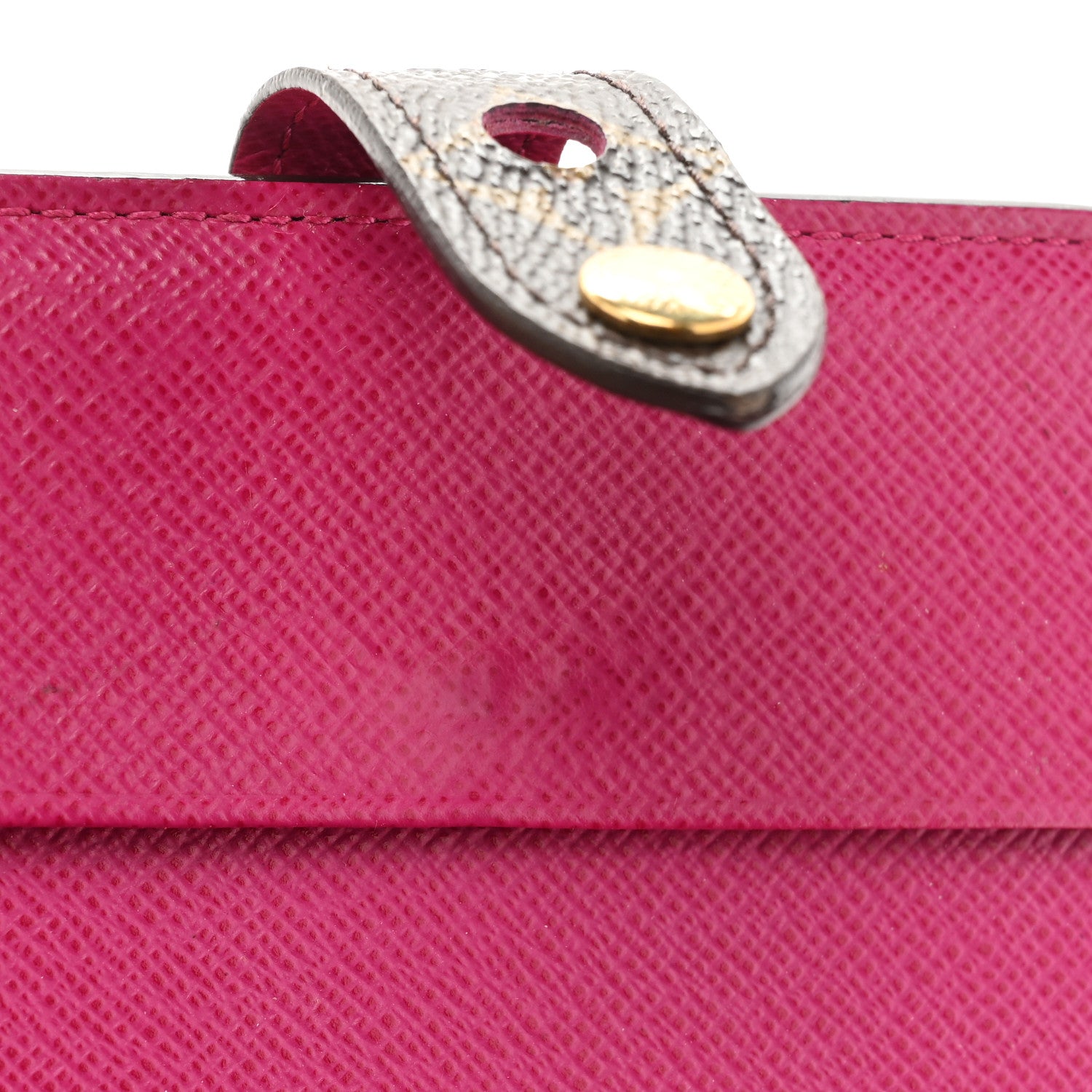 Louis Vuitton Monogram Perforated Compact Zipped Wallet Fuchsia 12 of 17