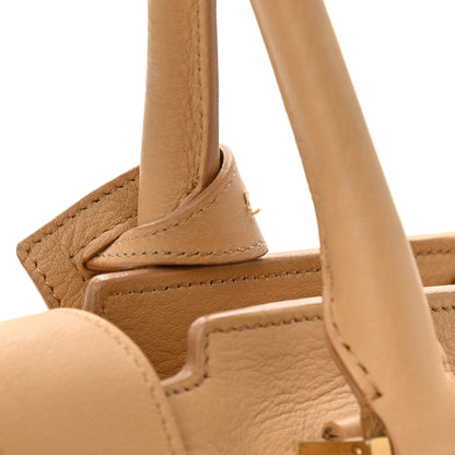 Saint Laurent Calfskin Small Classic Y Cabas Light Beige 11 of 11