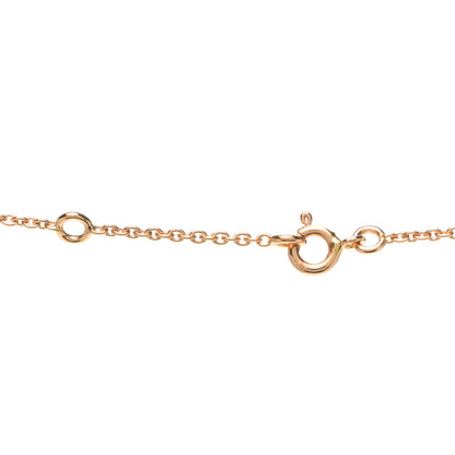 Hermes 18K Rose Gold Diamond Constance Amulette Pendant Necklace 4 of 6