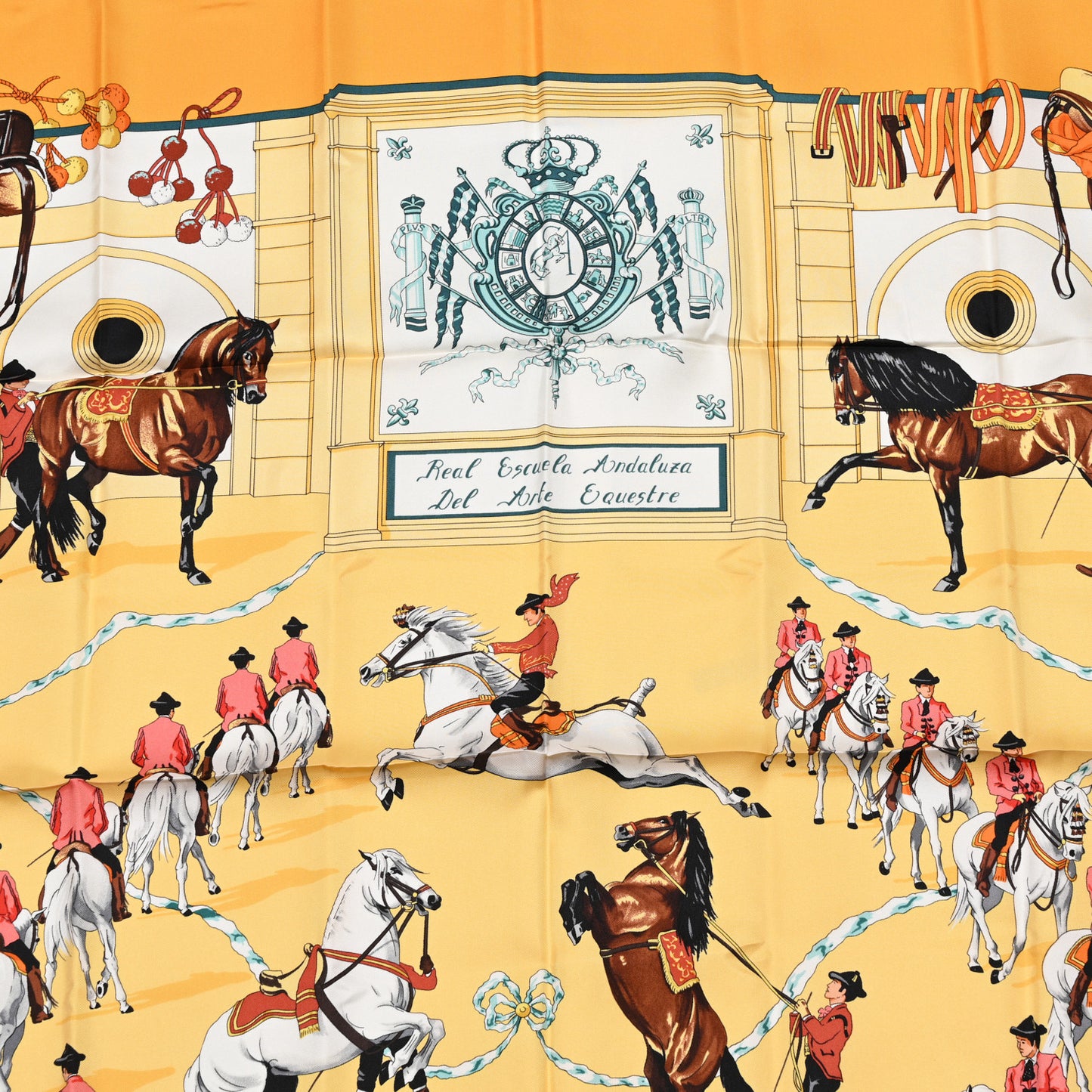 Silk Real Escuela Andaluza Del Arte Ecuestre Scarf 90