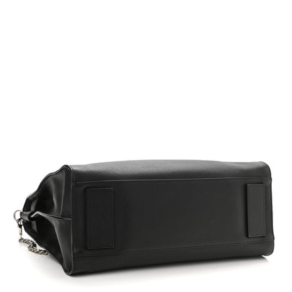 Saint Laurent Grained Calfskin Medium Souple Sac De Jour Duffle Black 4 of 9