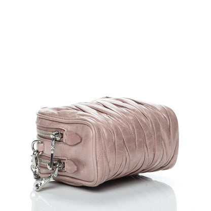 Miu Miu Nappa Matelasse Lux Camera Bag Mughetto 4 of 7