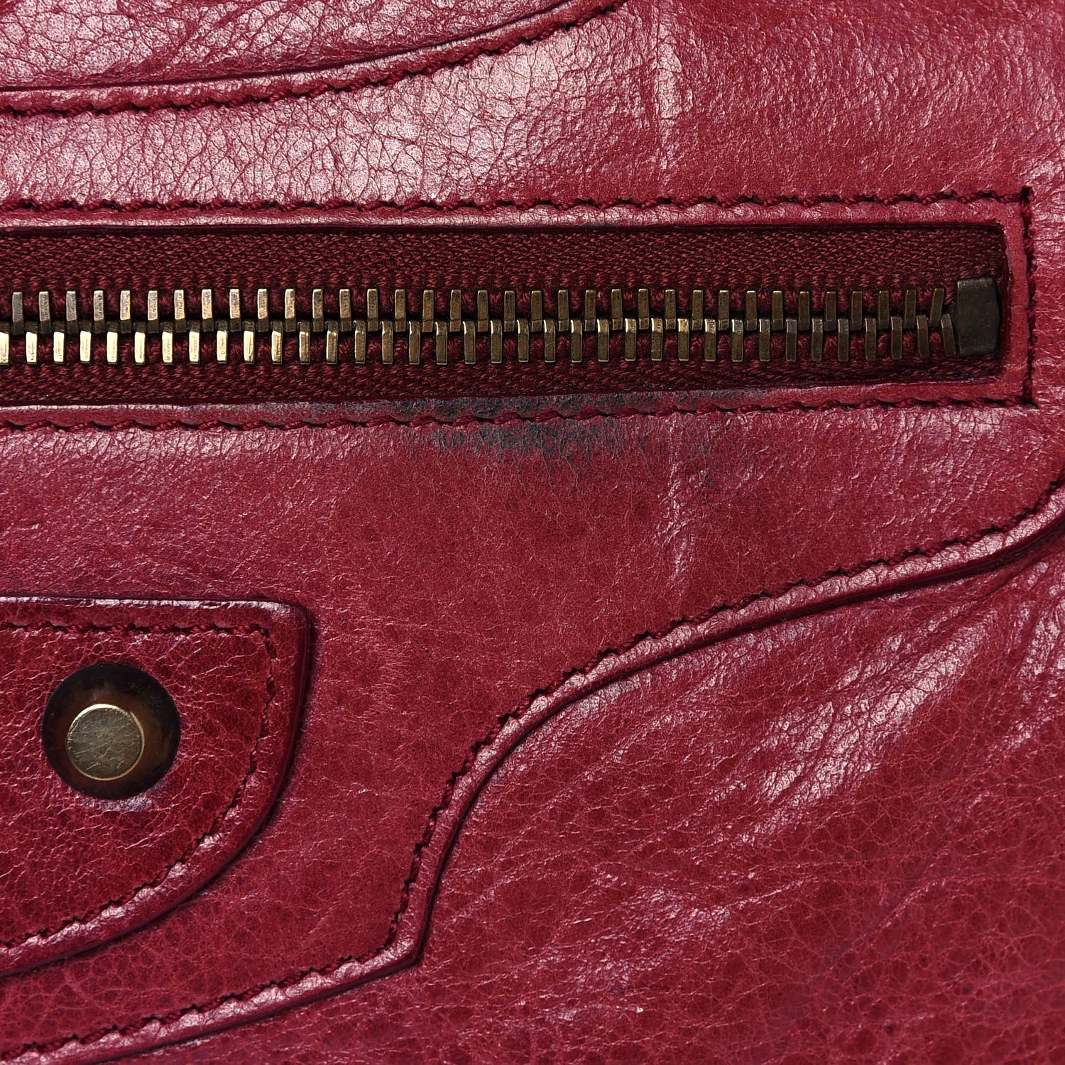 Balenciaga Agneau Classic Hardware Part Time Pourpre 20 of 22