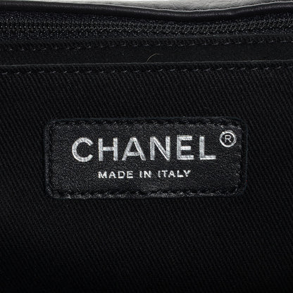 Chanel Calfskin Large Darjeeling Flap Black 7 of 9
