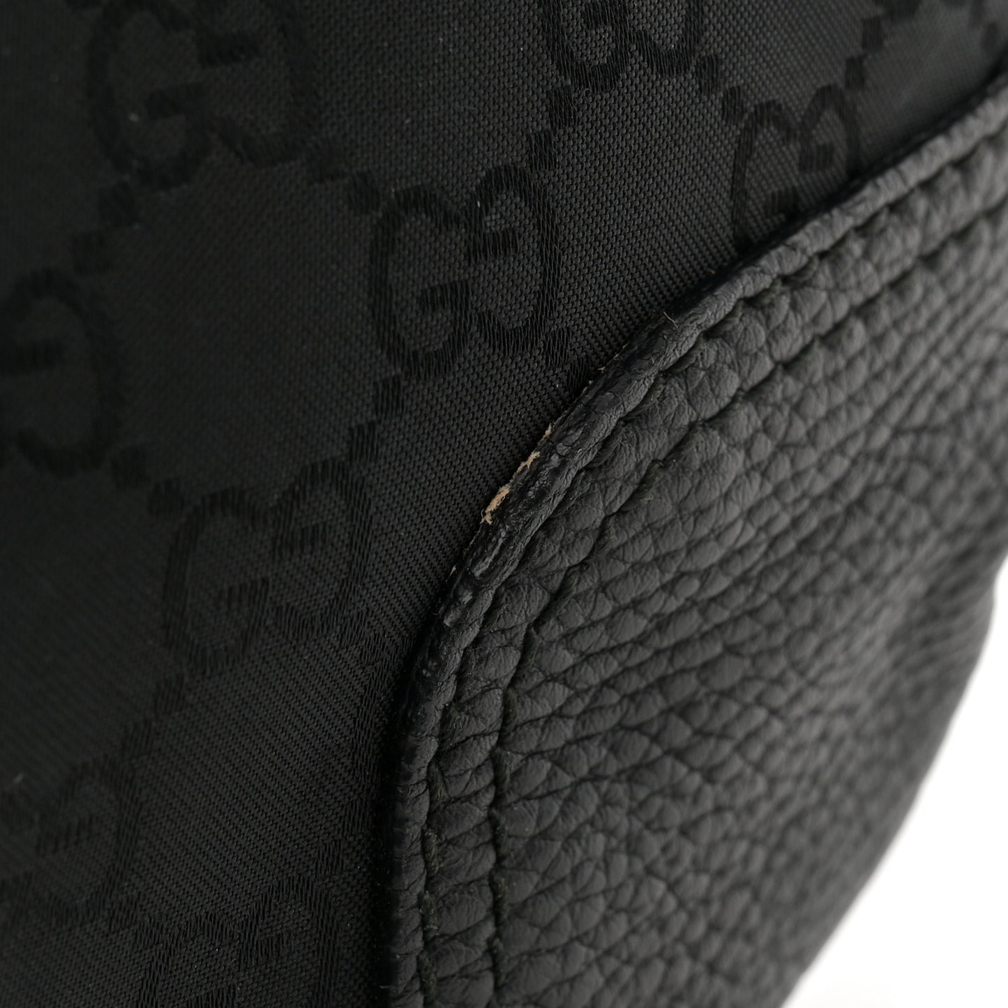 Nylon Monogram Large Princy Hobo Black