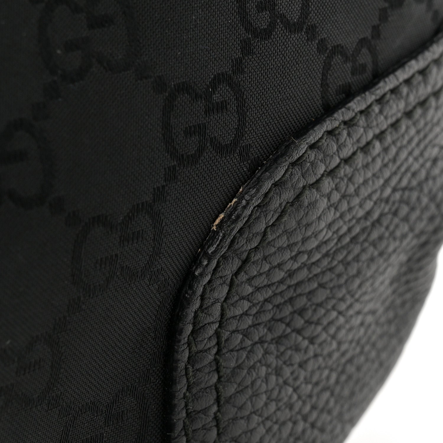 Gucci Nylon Monogram Large Princy Hobo Black 12 of 14