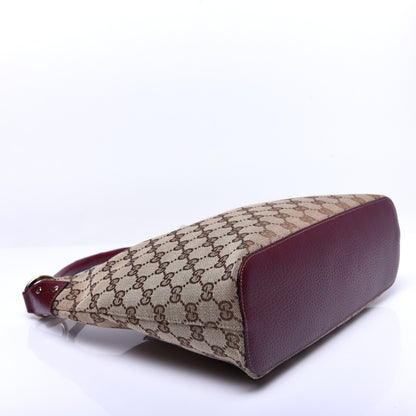 Gucci Monogram Shoulder Bag Red 4 of 13